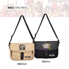 14 Styles One Piece Cartoon Canvas Shoulder Bag Anime Messenger Bag