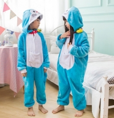 Doraemon Cartoon Cosplay New Kawaii Pyjamas Warm Winter Anime Flannel Pajamas