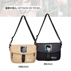 10 Styles Attack on Titan/Shingeki No Kyojin Cartoon Canvas Shoulder Bag Anime Messenger Bag