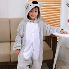 Koala Cartoon Cosplay New Kawaii Pyjamas Warm Winter Anime Flannel Pajamas