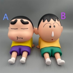 2 Styles 13CM Crayon Shin-chan Anime PVC Figure Toy