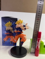 20CM Dragon Ball Z Super Saiyan Cosplay Cartoon Character Model Toy Anime PVC Figure