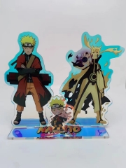 2 Styles Naruto Cartoon Acrylic Anime Standing Plate