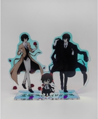 2 Styles Bungo Stray Dogs Cartoon Acrylic Anime Standing Plate