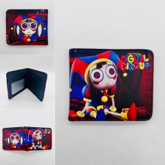 3 Styles The Amazing Digital Circus Cartoon Coin Purse Short Anime Wallet