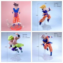 5 Styles Dragon Ball Z Son Goku Cartoon Anime PVC Figures