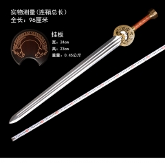 96cm The Lord of the Rings Katana Anime Alloy Sword Weapon