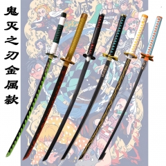 13 Styles 103cm Demon Slayer: Kimetsu no Yaiba Katana Anime Alloy Sword Weapon