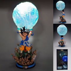 47CM Dragon Ball Z Goku Cartoon Character PVC Anime Figure (With Light)