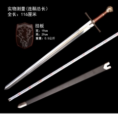 2 Styles 116cm The Lord of the Rings Katana Anime Alloy Sword Weapon