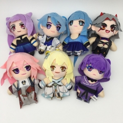 7PCS/SET 14CM Genshin Impact Anime Plush Toy