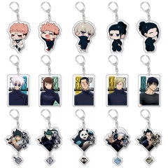 13 Styles Jujutsu Kaisen Cartoon Anime Acrylic Keychain