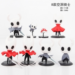 4-11CM 8PCS/SET 24015# Hollow Knight Cosplay Cartoon Anime PVC Figure