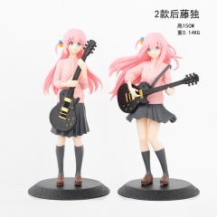 15CM 2PCS/SET 24013# Bocchi the Rock! Gotoh HitoriCosplay Cartoon Anime PVC Figure