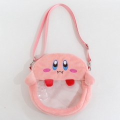 22*22*5cm Kirby Anime Plush Bag