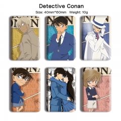 25 Styles Detective Conan Cartoon Anime Tinplate Badge Pin Brooch