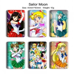 18 Styles Pretty Soldier Sailor Moon Cartoon Anime Tinplate Badge Pin Brooch