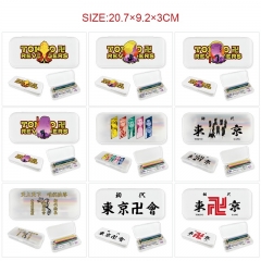 10 Styles Tokyo Revengers Cartoon Pattern Pencil Case Anime PE Pencil Box