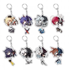 8 Styles Arknights Cartoon Anime Acrylic Keychain