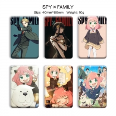 18 Styles SPY×FAMILY Cartoon Anime Tinplate Badge Pin Brooch