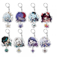 8 Styles Honkai: Star Rail Cartoon Anime Acrylic Keychain