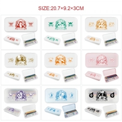 14 Styles One Piece Cartoon Pattern Pencil Case Anime PE Pencil Box