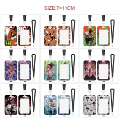 11 Styles Chainsaw Man Cartoon Pattern Anime Card Holder Bag