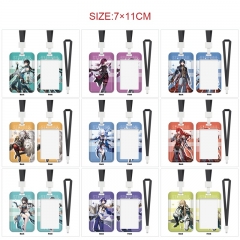 17 Styles Honkai: Star Rail Cartoon Pattern Anime Card Holder Bag