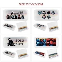 7 Styles Solo Leveling Cartoon Pattern Pencil Case Anime PE Pencil Box