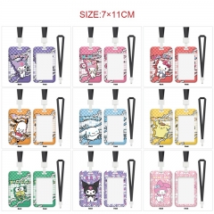 29 Styles Sanrio Cartoon Pattern Anime Card Holder Bag