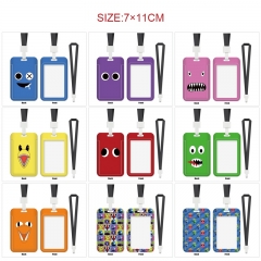 12 Styles Rainbow Friends Cartoon Pattern Anime Card Holder Bag