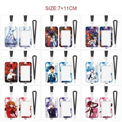 9 Styles EVA/Neon Genesis Evangelion Cartoon Pattern Anime Card Holder Bag