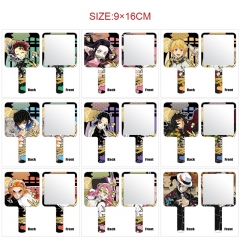 11 Styles Demon Slayer: Kimetsu no Yaiba Cartoon Anime Portable Makeup Mirror