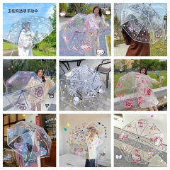 9 Styles Toy Story Sanrio Cinnamoroll My Melody Hello Kitty Kuromi Cosplay Anime Umbrella