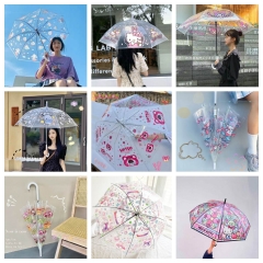 12 Styles Toy Story Sanrio Cinnamoroll My Melody Hello Kitty Kuromi Cosplay Anime Umbrella