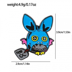 Hades Cartoon Anime Alloy Pin Brooch