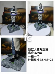32CM GK Naruto Orochimaru Anime PVC Figure Toy Doll