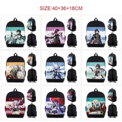 13 Styles  Honkai: Star Rail Pattern Cartoon Anime Backpack Bag