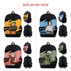 7 Styles Naruto Cartoon Pattern Anime Backpack Bag