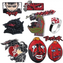 9 Styles Berserk Cartoon Anime Alloy Pin Brooch