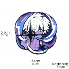 Jujutsu Kaisen Cartoon Anime Alloy Pin Brooch