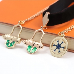 3 Styles Tramp Cartoon Anime Alloy Necklace