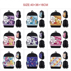 14 Styles My Little Pony Cartoon Pattern Anime Backpack Bag