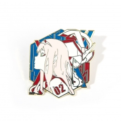 DARLING in the FRANXX  Cartoon Anime Alloy Pin Brooch