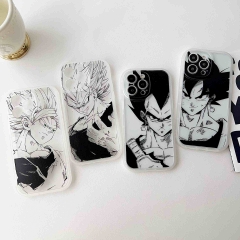 4 Styles Dragon Ball Z Cartoon Anime Phone Case Shell For Iphone