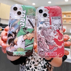 2 Styles One Piece Cartoon Anime Phone Case Shell For Iphone