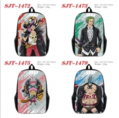 9 Styles One Piece Cartoon Cosplay Anime Backpack Bags