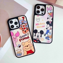 2 Styles Winnie the Pooh Cartoon Anime Phone Case Shell For Iphone