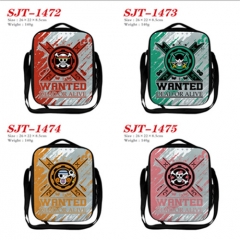 9 Styles One Piece Cartoon Cosplay Anime Lunch Bag