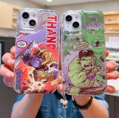 2 Styles The Hulk Cartoon Anime Phone Case Shell For Iphone